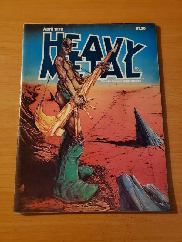 Heavy Metal Vol. 1 #13 ~ VF - NEAR MINT NM ~ April 1978 illustrated Magazine