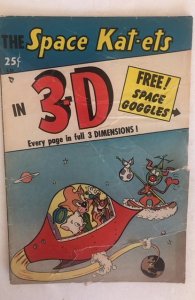 Space Kat-Ets #1 (1953)one shot 3-D space comic..No !no glasses.