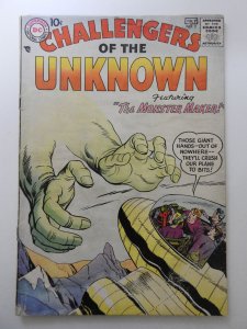 Challengers of the Unknown #2 (1958) VG- Condition Moisture Stain Bottom