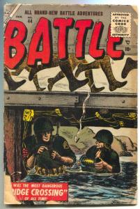 Battle #44 1956- Atlas War comic- Don Heck low grade