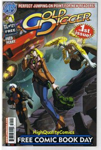 GOLD DIGGER #101, FCBD, Promo, Fred Perry, 2009, VF/NM, more indies in store