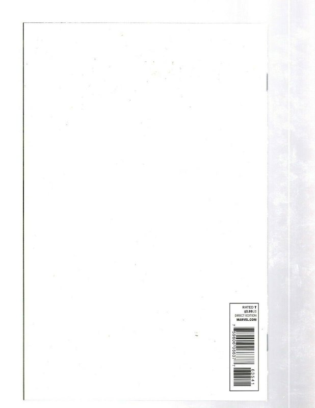Incredible Hulk # 635 NM 1st P Blank Sketch Variant Cover Marvel Comic Book J460