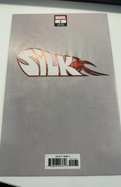 SILK #1 JEEHYUNG LEE 1:100 INCENTIVE VIRGIN VARIANT SPIDER-MAN VENOM RARE