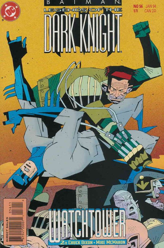 Batman: Legends of the Dark Knight #56 FN ; DC | Chuck Dixon Watchtower