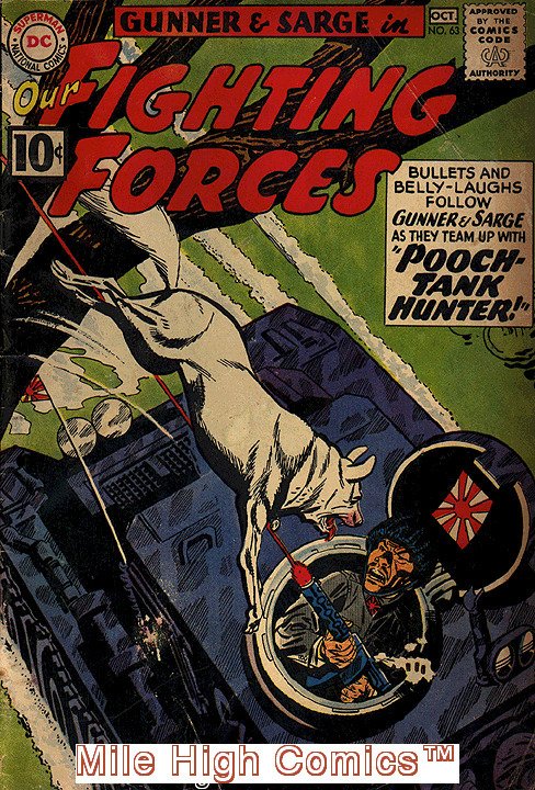OUR FIGHTING FORCES (1954 Series) #63 Good Comics Book