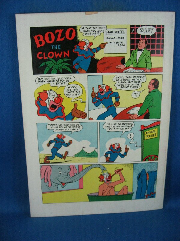 BOZO THE CLOWN 2 VF+ THE WEATHER WIZARD DELL 1951