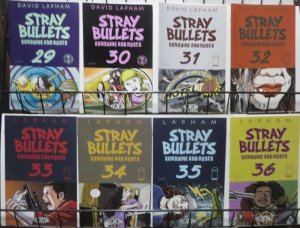 STRAY BULLETS (El Capitan,2014) #10,13,14,16-24,26-38, Killers#2 VF-NM Lapham!