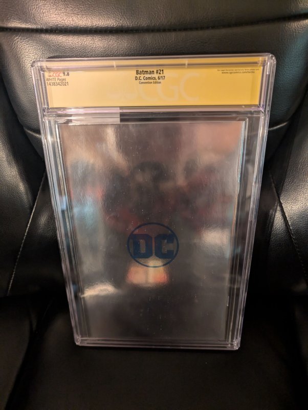 Batman #21 Foil Convention Edition CGC 9.8 Signature Series