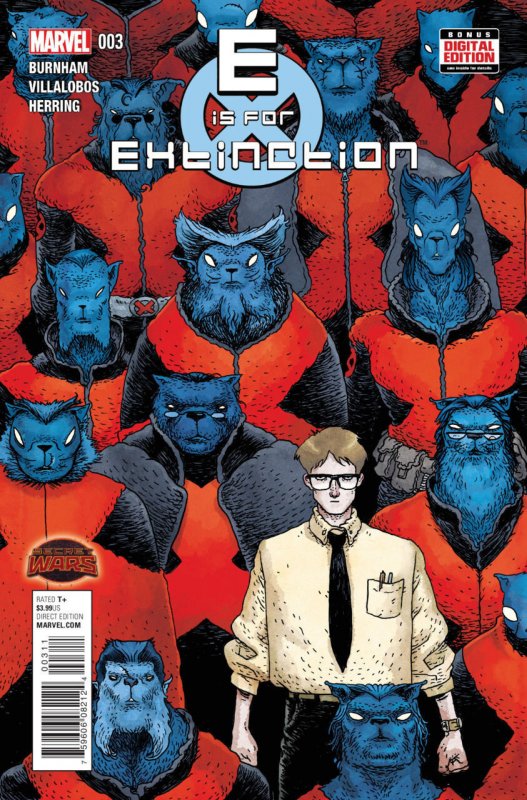 E IS FOR EXTINCTION (2015) #'s 1, 2, 3, 4 VF/NM SECRET WARS SET