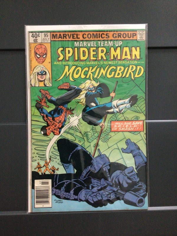 Marvel Team-Up #95 (1980) 1st Mockingbird