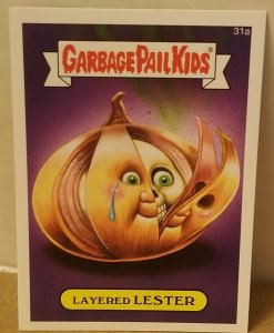 2015 Garbage Pail Kids  #31a Layered Lester