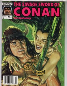 The Savage Sword of Conan #141 (1987) - [NSC•ECA7]