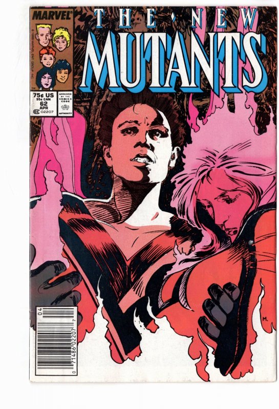 The New Mutants #62 (1988)