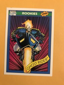 GHOST RIDER #82 : 1990 Marvel Universe Series 1 card, NM/M,  Rookies