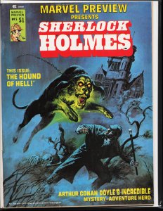 Marvel Preview #5 (1976) Sherlock Holmes