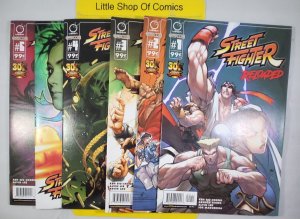 Street Fighter Reloaded #1 2 3 4 5 6 Complete Set 1-6 Udon Comics