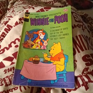 Winnie The Pooh #2 Bronze Age 1972 Whitman Variant Gold Key Comics Walt Disney