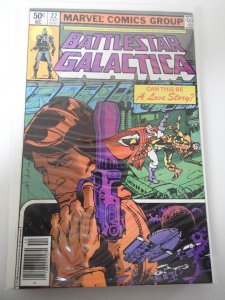 Battlestar Galactica #22 Newsstand Edition (1980)