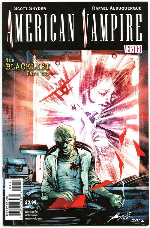 AMERICAN VAMPIRE #29, VF/NM, BlackList, Vertigo,2010,1st printing,more in store