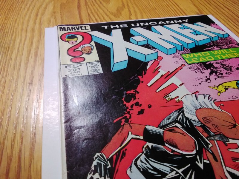 The Uncanny X-Men #201 (1986) Baby Cable key