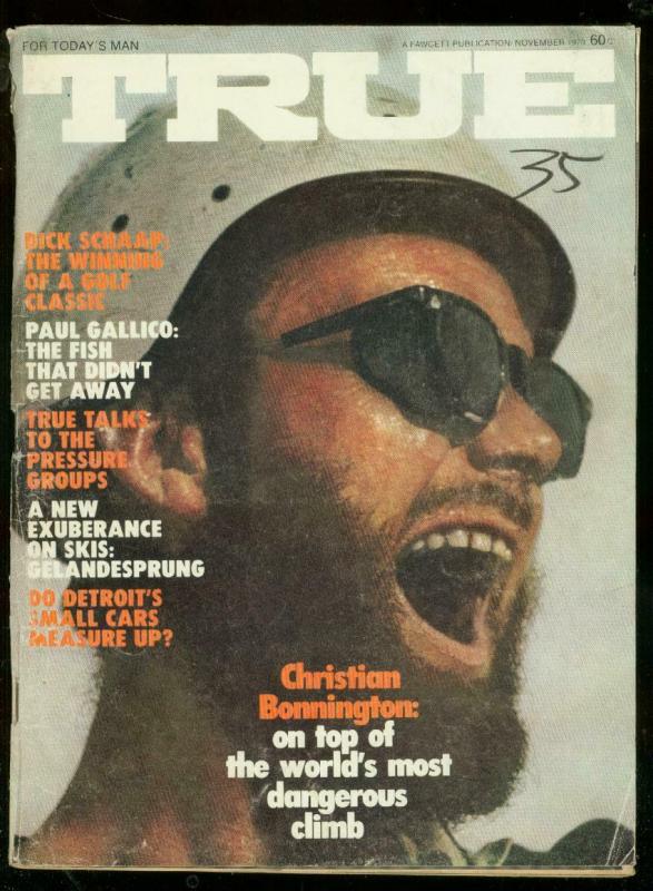 TRUE PULP MAGAZINE-NOV 1970-GOLF-GREMLIN-PINTO-VEGA-HOT G