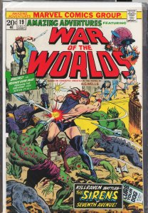 Amazing Adventures #19 (1973) War of the Worlds