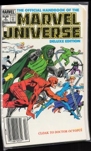The Official Handbook of the Marvel Universe #3 (1985) Cloak