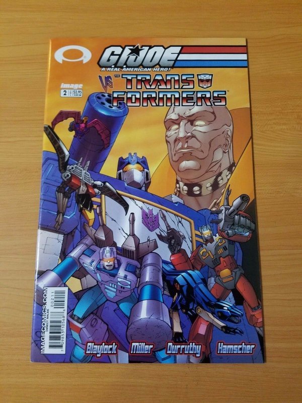 G.I.Joe Vs. Transformers #2 ~ NEAR MINT NM ~ (2003, Image Comics)