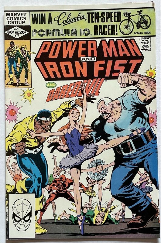 POWER MAN AND IRON FIST #77 (1972 Hero For Hire Marvel) 