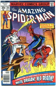 AMAZING SPIDER-MAN #184-1978-WHITE DRAGON-MARVEL-SPIDEY VF+