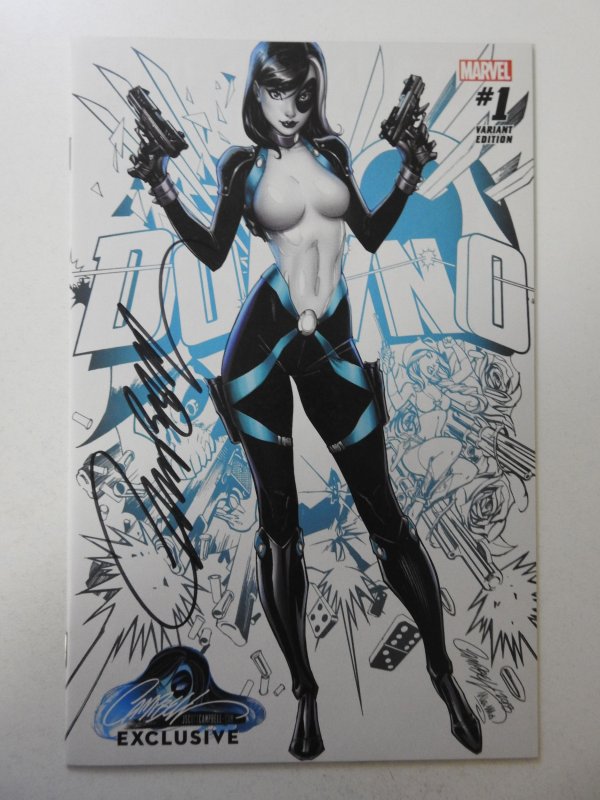 Domino #1 Campbell Variant (2018) NM Condition! Signed by Campbell w/ COA!