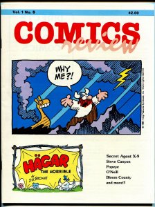 Comics revisión #5 1984-Popeye-condado de Bloom-HAGAR-Steve Canyon-vf 