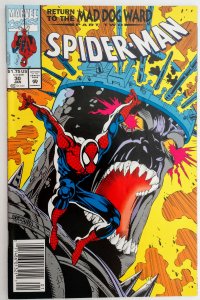 Spider-Man #30 (VF, 1993) Rare Newsstand