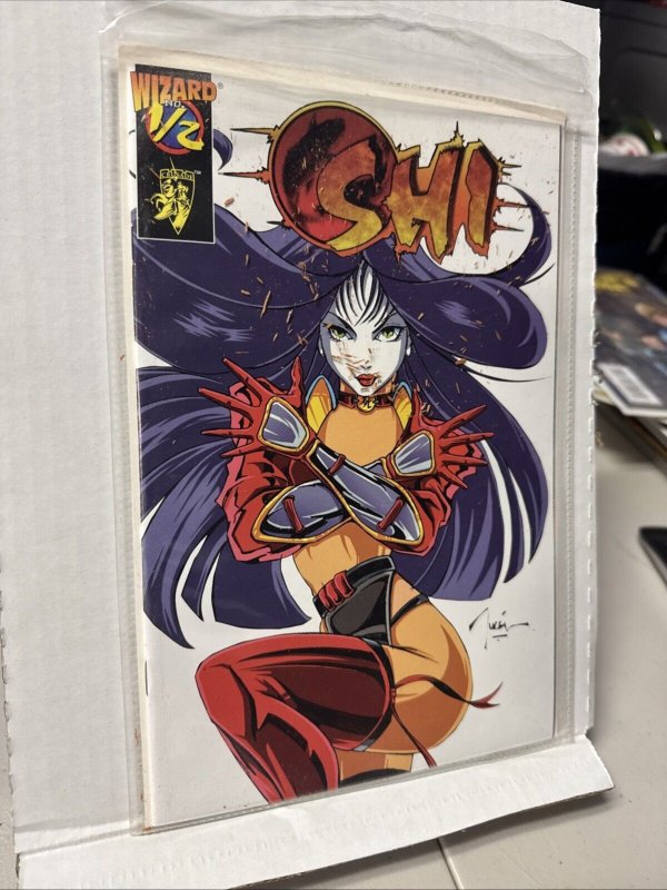 Shi: Manga #1/2 - Very Fine 1996 Wizard Mail-away with COA