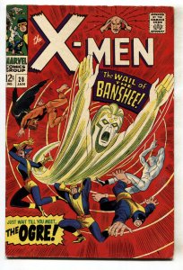 X-MEN-#28--comic book--1966--1st BANSHEE--MARVEL--comic book