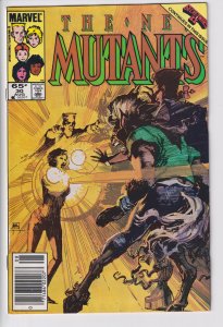 NEW MUTANTS #30 NEWSSTAND (Aug 1985) VF+ 8.5 white!