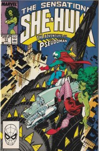 The Sensational She-Hulk # 11 Cover A VF/NM Marvel 1989 Disney+ [H2]