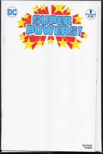 Super Powers! #1 Blank Cover (2017) Super Powers