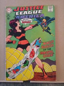 JUSTICE LEAGUE OF AMERICA #60 grade 5.5 - Early Batgirl Cover rd0959