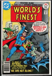 World's Finest Comics #243 (1977) Superman and Batman