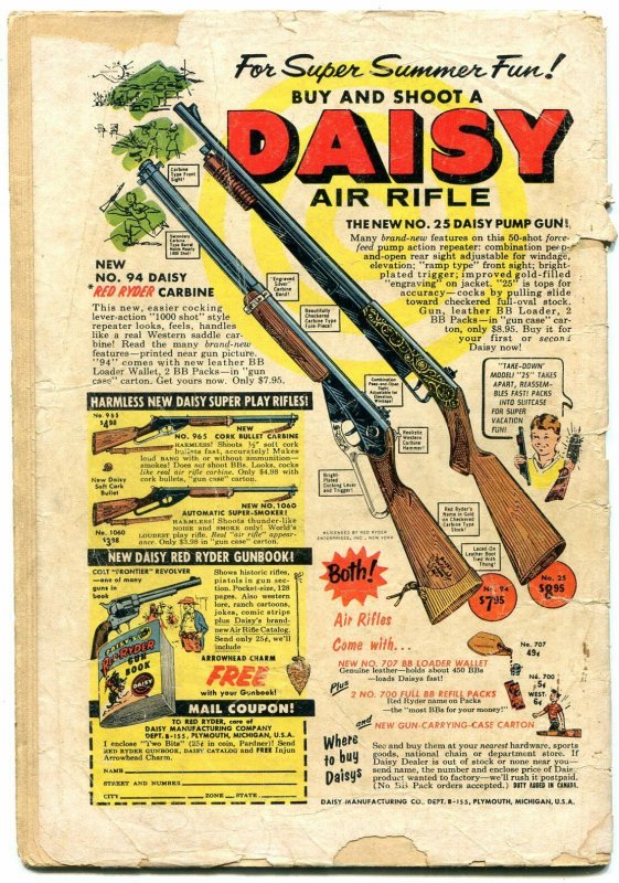 Adventure Comics #215 1955- Superboy-Aquaman- Green Arrow FR/G 