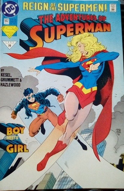 Adventures of Superman #502 Direct Edition (1993)