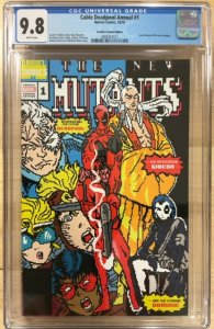 Cable Deadpool Annual 8-Bit Cover (2018) CGC 9.8