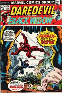 Daredevil #106 (1973) Black Widow