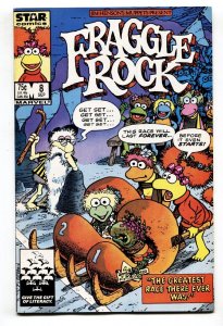 Fraggle Rock #8 1986-Rare Last Issue-Marvel / Star Comic Book