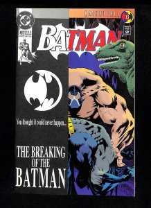 Batman #497 Bane Breaks Batman's back!