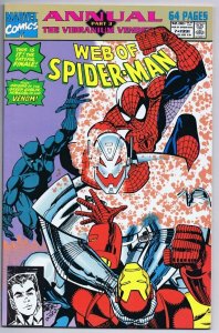 Web of Spider-Man Annual #7 ORIGINAL Vintage 1991 Marvel Comics