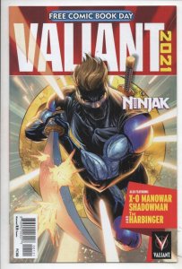 VALIANT #1 , NM FCBD, Ninjak, ShadowMan, X-O Manowar, Harbinger, 2021