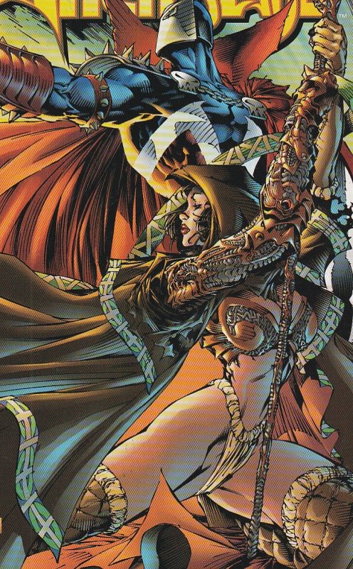 Medieval Spawn / Witchblade #1 (1996)    Preacher writer Garth Ennis !