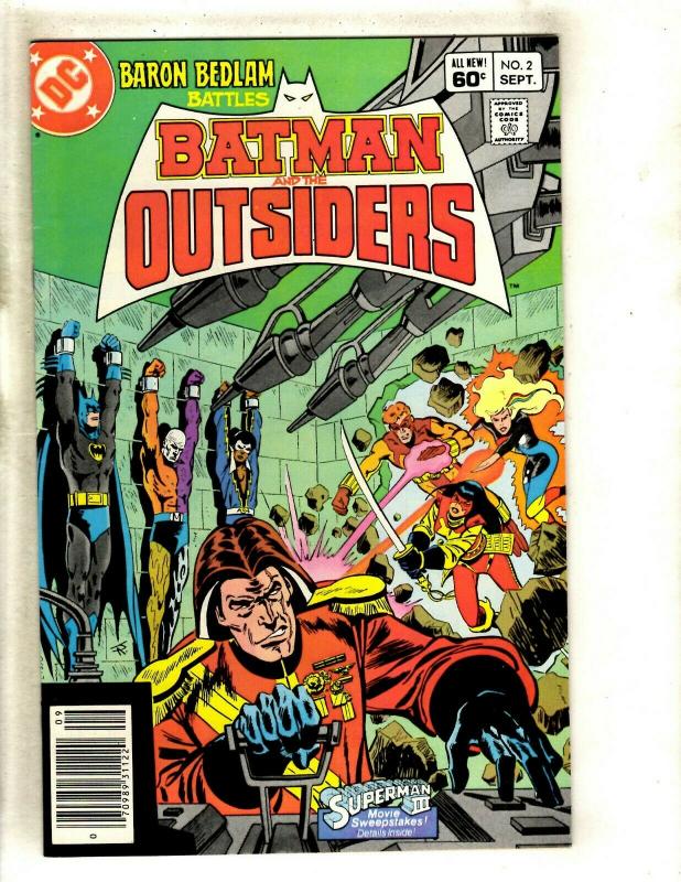 12 Batman and the Outsiders DC Comics # 2 3 4 6 7 9 10 13 15 16 17 18 Robin WS1